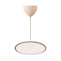design for the people by Nordlux pendant luminaire ARTIST 40 IP20, dusty pink dimmable