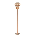 Lampadaire d�ext�rieur BLOKHUS E27 IP54, cuivre