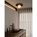 Nordlux Luminaire de plafond SIONA E27 IP44, noir gradable