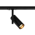 1-Projecteur monophas� JEROME LINK GU10 IP20, noir gradable