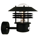 Lumi�re du capteur VEJERS SENSOR E27 IP54, noir 