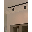 1-Projecteur monophas� ALLISON LINK GU10 IP20, noir gradable