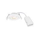 Lumière encastrée MONOLO lot de 1 IP20, blanche gradable 4,8W 70 | 230 | 450lm 3000K 36° 36° CRI 80