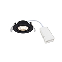 Nordlux Lumière encastrée MONOLO lot de 1 IP20, noir gradable 4,8W 70 | 230 | 450lm 3000K 36° 36° CRI 80