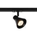 1-Projecteur monophasé EIK LINK GU10 IP20, noir gradable