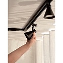 1-Projecteur monophas� EIK LINK GU10 IP20, noir gradable