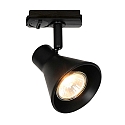 1-Projecteur monophas� EIK LINK lot de 3 GU10 IP20, noir gradable