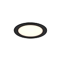 Lumière encastrée OLEA lot de 3 IP65 | IP20, noir  4,4W 345lm 2700K 110° 110° CRI 90