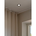 Lumière encastrée OLEA lot de 3 IP65 | IP20, noir  4,4W 345lm 2700K 110° 110° CRI 90