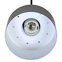 Nordlux Luminaire à suspension MATIS E27 IP20, noir gradable
