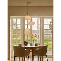 Nordlux Canop�e LUANA  3 fois, blanche