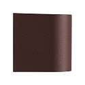 Nordlux outdoor wall luminaire DION SINGLE GU10 IP44, rust dimmable