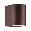 Nordlux outdoor wall luminaire DION SINGLE GU10 IP44, rust dimmable