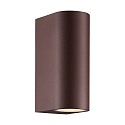 Nordlux Luminaire mural d’extérieur DION DOUBLE GU10 IP44, rouille gradable