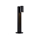 Nordlux bollard lamp TIN 50 GU10 IP44, black dimmable