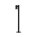 Nordlux Borne d'éclairage TIN 80 GU10 IP44, noir gradable