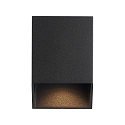 Nordlux Luminaire mural d’extérieur NICO angulaire GU10 IP54, noir mat gradable