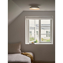 Nordlux Luminaire de plafond NIVORA 38 E27 IP20, blanche gradable