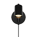 wall luminaire EXPLORE LONG GU10 IP20, black 