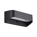Lampe murale solaire MARCELLIO avec capteur IP54, noir 