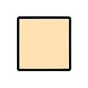 Luminaire de plafond OJA 29 angulaire IP54, noir 