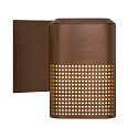 Nordlux Luminaire mural d�ext�rieur SIDARA E27 IP54, seaside brun m�tallique gradable