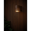 Nordlux Luminaire mural d�ext�rieur SIDARA E27 IP54, seaside brun m�tallique gradable