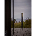 Nordlux Borne d'�clairage SIDARA 95 E27 IP44, seaside noir gradable