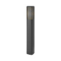 Borne d'�clairage SIDARA 95 E27 IP44, seaside anthrazit gradable