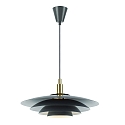 Luminaire à suspension BRETAGNE 38 G9 IP20, gris gradable