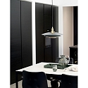 Nordlux Luminaire à suspension BRETAGNE 38 G9 IP20, gris gradable