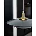 Nordlux Luminaire à suspension BRETAGNE 38 G9 IP20, gris gradable
