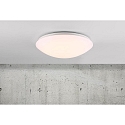 Nordlux Luminaire de plafond ASK 36 LED avec capteur IP44, blanche 