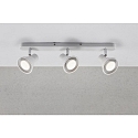 Nordlux Luminaire de plafond EIK 3 flammes, r�glable GU10 IP20, blanc mat gradable