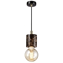 Nordlux Luminaire à suspension SIV E27 IP20, marron 