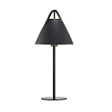 design for the people by Nordlux Table lamp STRAP, height 55cm, shade � 25cm, E27, black