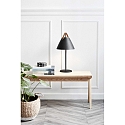 design for the people by Nordlux Table lamp STRAP, height 55cm, shade � 25cm, E27, black