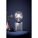 Nordlux Nordlux Table lamp HOLLYWOOD, height 12.8cm, shade � 10.8cm, E27, clear / black