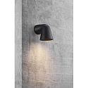 design for the people by Nordlux Luminaire mural d'extérieur FRONT SINGLE GU10 IP44, noir 