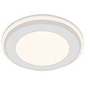 Nordlux Plafonnier encastr� ELKTON 14 IP20, blanche