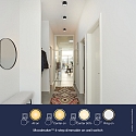 Nordlux Luminaire de plafond FALLON IP20, noir gradable