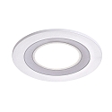 Nordlux Lumi�re encastr�e CLYDE 8 3 fois, plat, forme de l'anneau IP20, blanche gradable 5,5W 400lm 4000K 120� 120� CRI 80