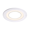 Nordlux Lumi�re encastr�e CLYDE 8 3 fois, plat, forme de l'anneau IP20, blanche gradable 5,5W 400lm 4000K 120� 120� CRI 80