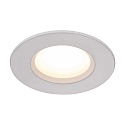 Lumi�re encastr�e DORADO rond, lot de 3 IP65, blanche gradable 3,3W 345lm 2700K 100� 100� CRI 80