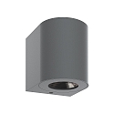 Nordlux LED Outdoor Wall luminaire CANTO 2, IP44, 12W 2700K 500lm 2x75�, gray