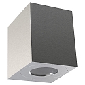 Luminaire mural d'ext�rieur KUBI 2 IP44, acier inoxydable, d�gager 