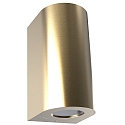 Luminaire mural d'ext�rieur CANTO MAXI 2 GU10 IP44, d�gager, laiton