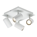 Nordlux Spot FRIDA 4 flammes, r�glable GU10 IP20, blanc trafic 