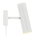 Luminaire mural MIB 6 pivotant GU10 IP20, blanche