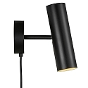 Nordlux Luminaire mural MIB 6 pivotant GU10 IP20, noir 